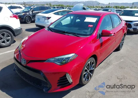 2018 Toyota Corolla Se from USA, damaged, VIN 2T1BURHE7JC021744